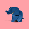 Original blue elephant catalog artwork from the supplied installer